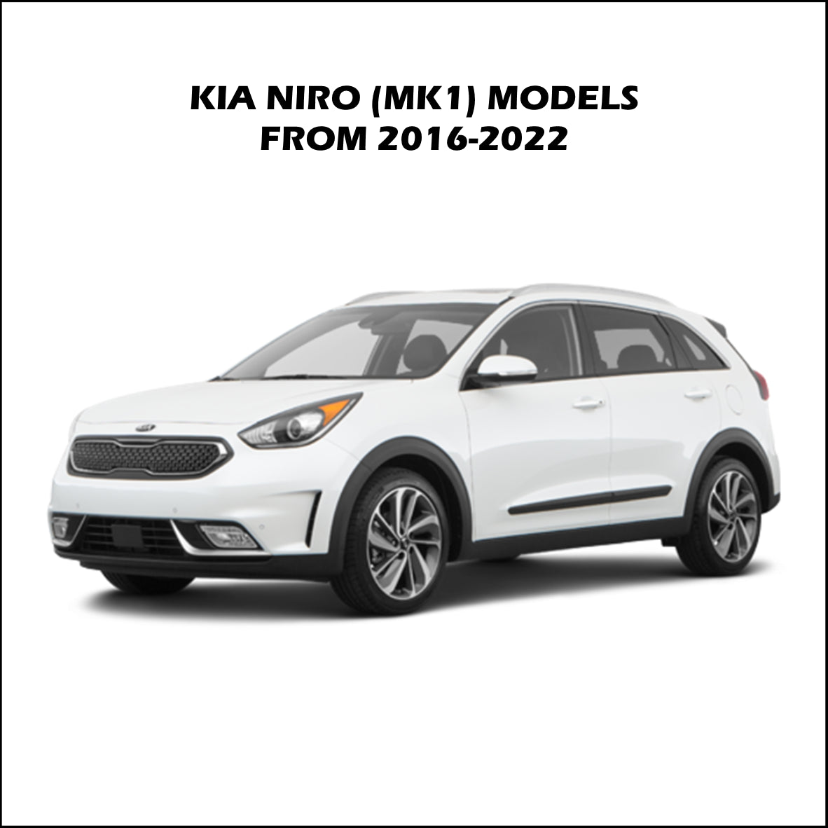 Kia Niro (MK1) Black Retractable Parcel Shelf Boot Load Cover 2016-2022