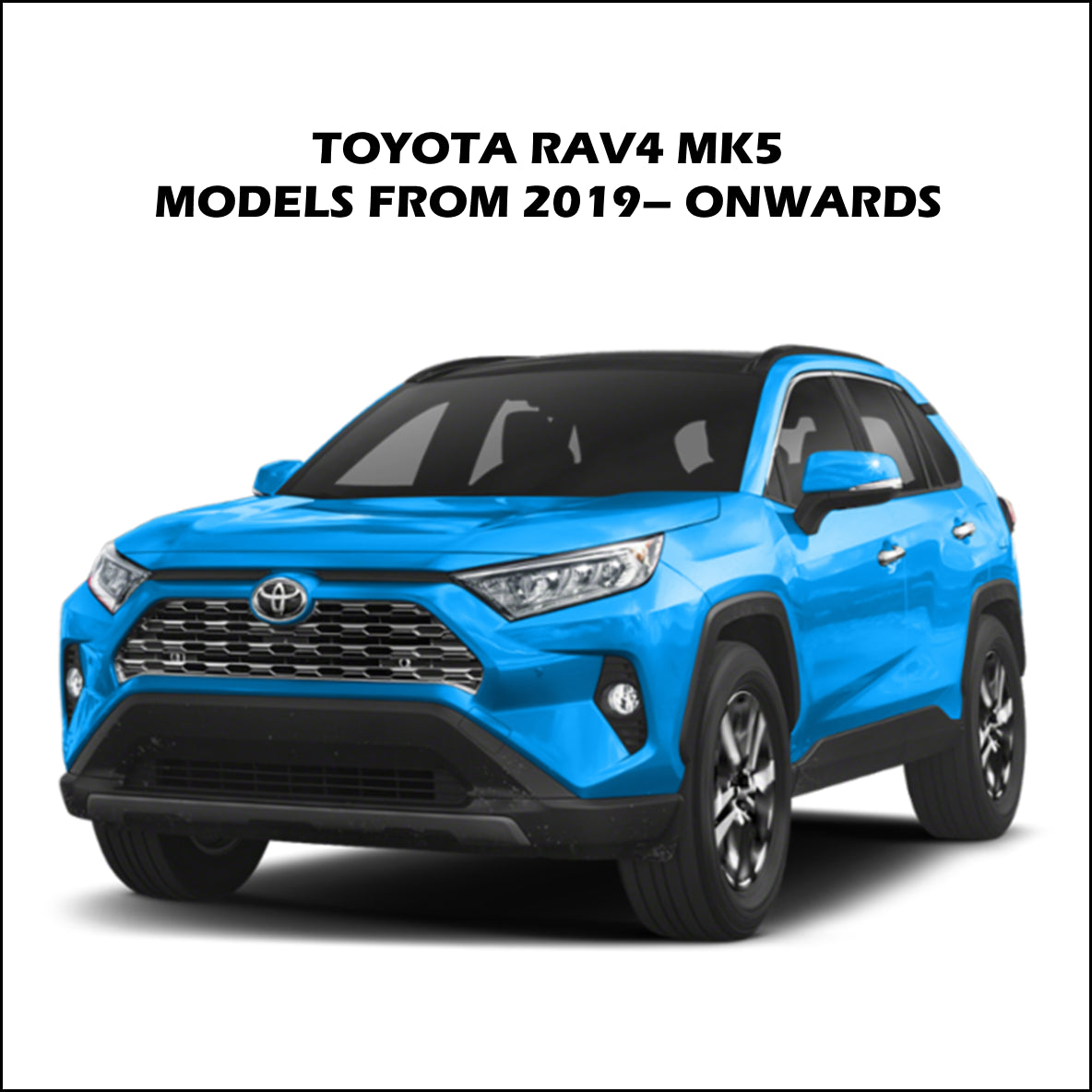 Toyota RAV4 (MK5) Black Retractable Parcel Shelf Boot Load Cover 2019-Onwards